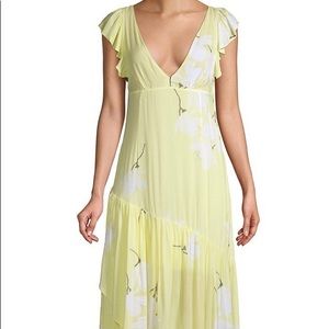 Free People high low maxi dress